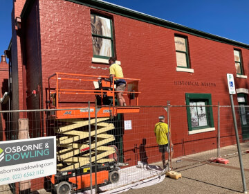 <b>FACADE WORKS COMMENCE&nbsp; &nbsp;</b><b>&nbsp;</b><div><div><div><b>&nbsp;</b></div></div></div>